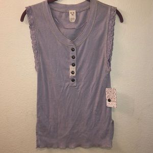 Free People button up tank